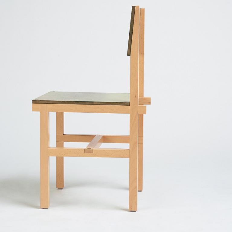 Fredrik Paulsen, a 'Röhsska', chair, unique prototype, Blå Station, Sweden 2019.