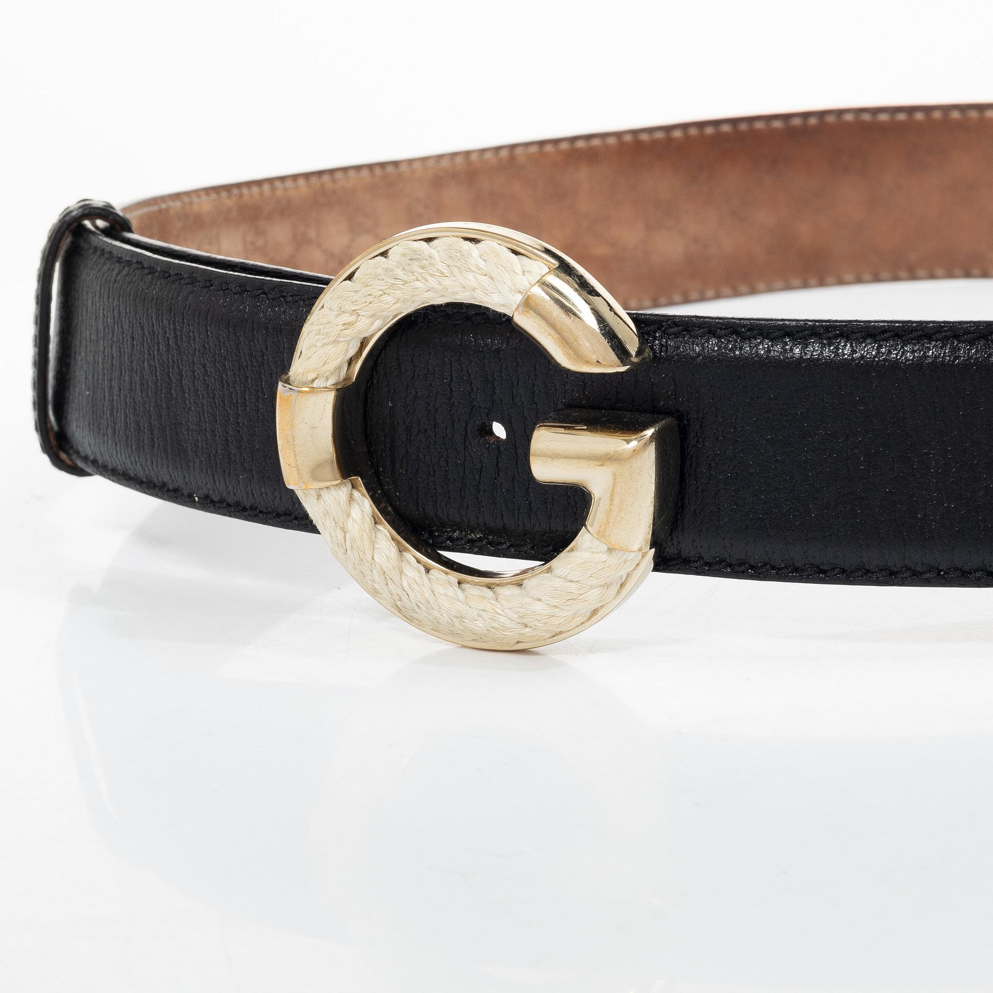 Gucci, skärp.