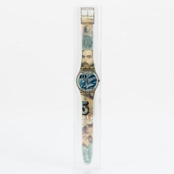 Swatch, Mark, wristwatch, 34 mm.