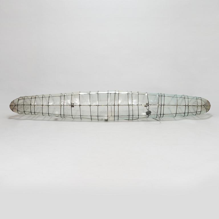 Stefan Lindfors, kattovalaisin/ valoveistos "Aniara", signeerattu Stefan Lindfors 2011.