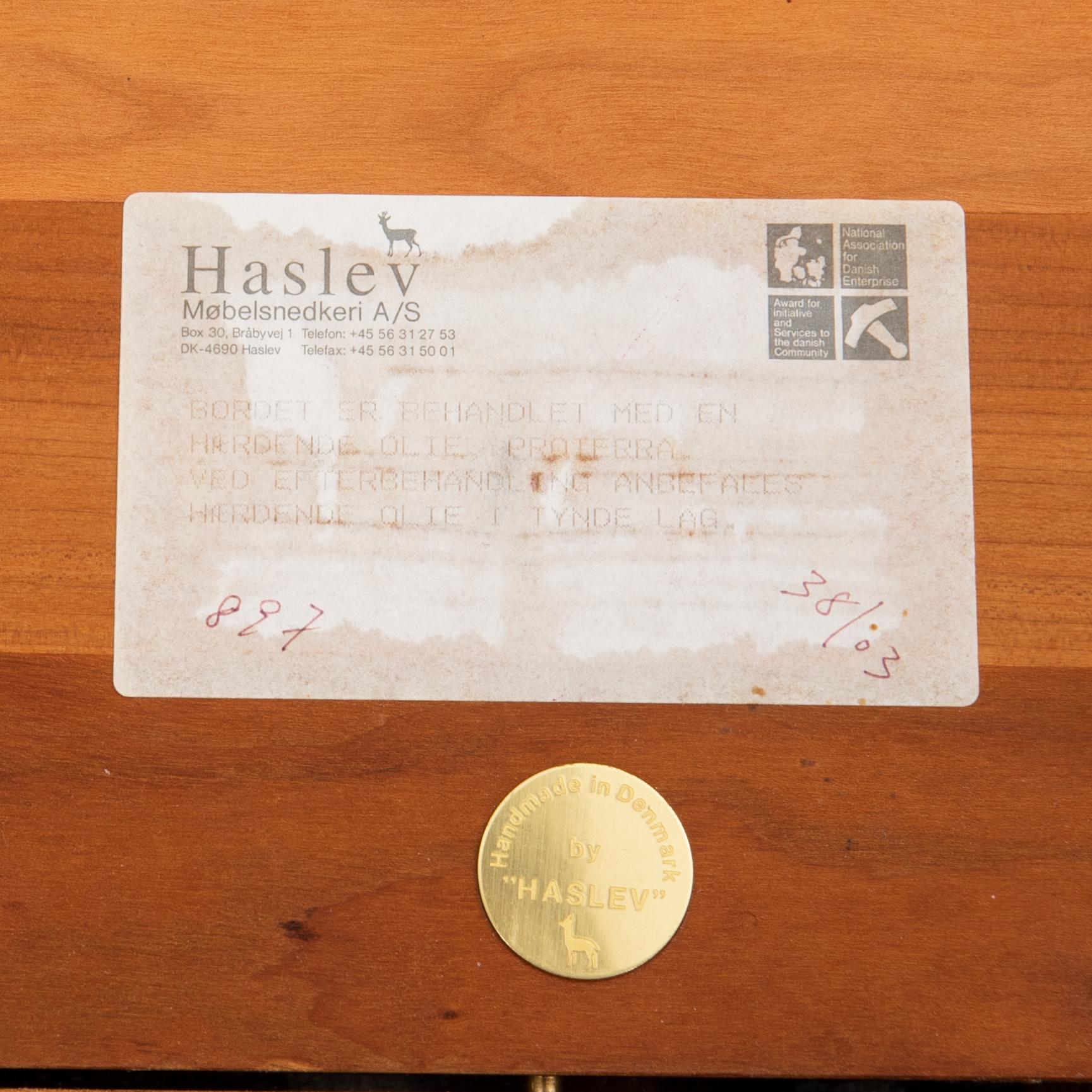 Bord, Haslev Möbelfabrik, Danmark, 1960-tal.