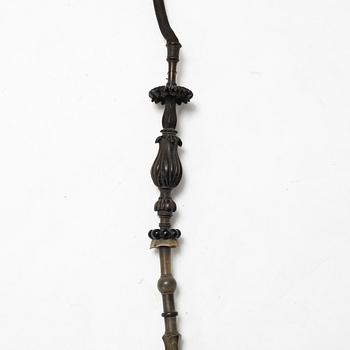 Cup and pipe, silver, one with mark of Claes Christian Carlén, Borås 1854.