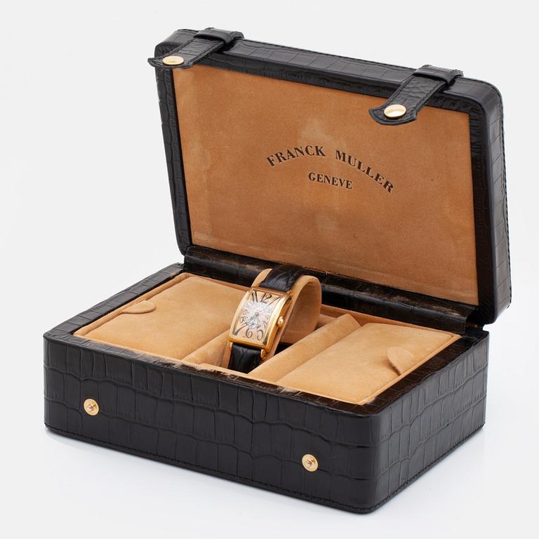 FRANCK MULLER, Geneve, Long Island, wristwatch, 22 x 32 mm.