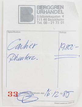 CARTIER, Panthère, wristwatch, 21,5 x 21,5 mm,