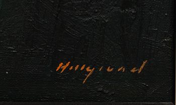 BENGT HILLGRUND, olja på duk, signerad.