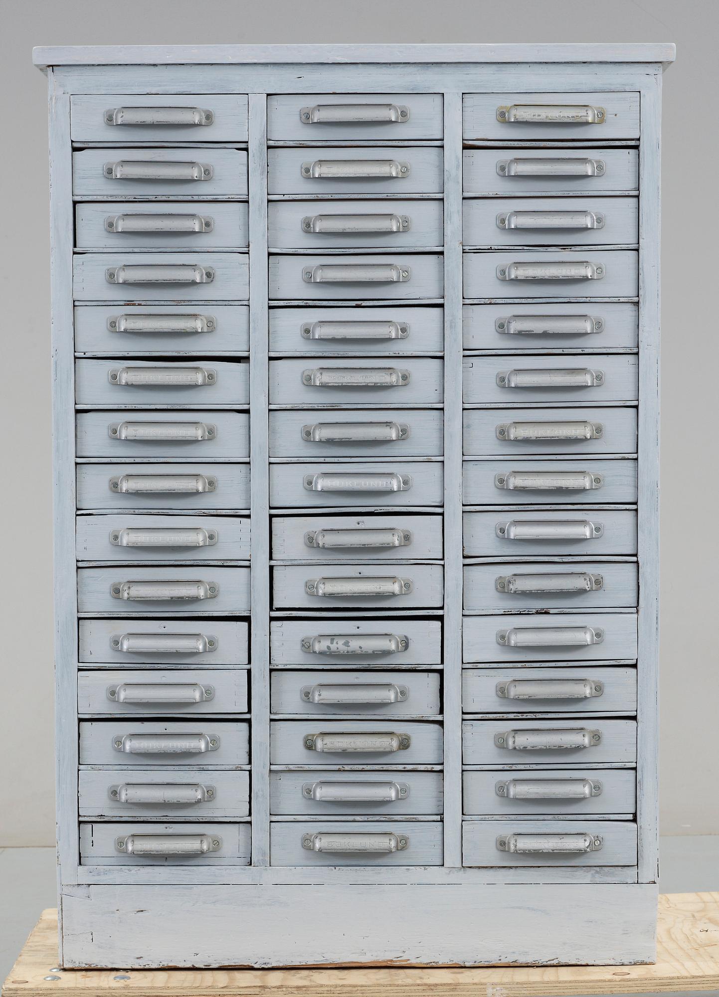 ARKIVSKÅP, Boklund, 1930/40-tal.