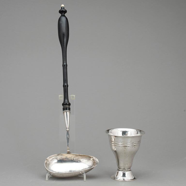 PARTI SILVER, 4 delar, ca 1920-tal.