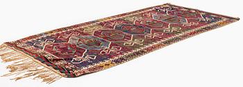 Antique Konya kilim, central Anatolia, c. 340 x 163 cm.