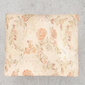 A Gustavian stool, Sweden, late 18th century.