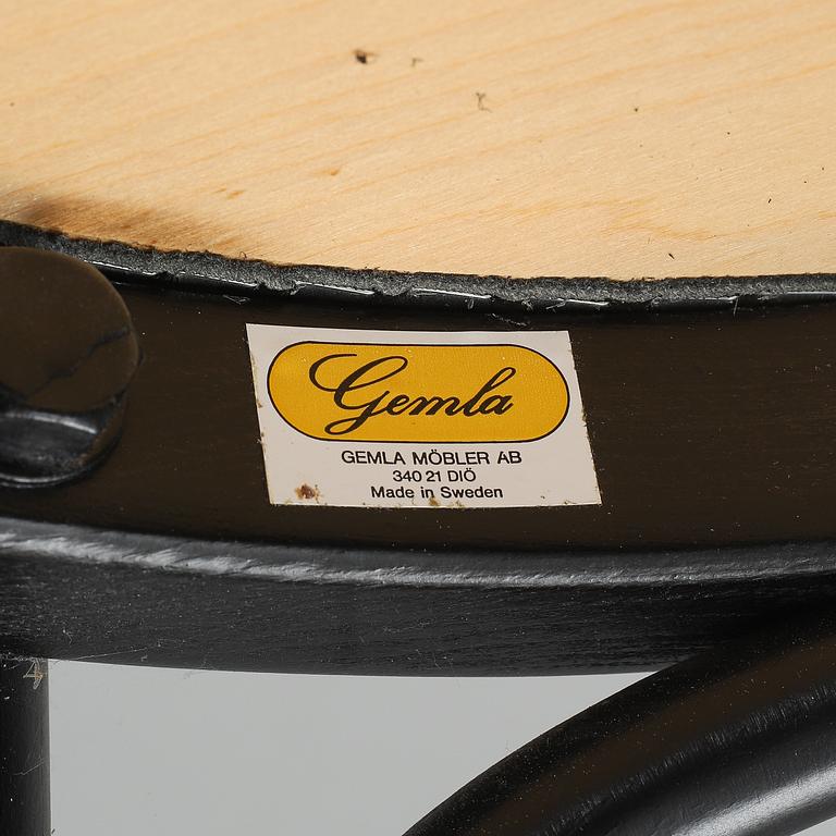 A set of four 'Linus' bar stools, Gemla, 1996/1997.
