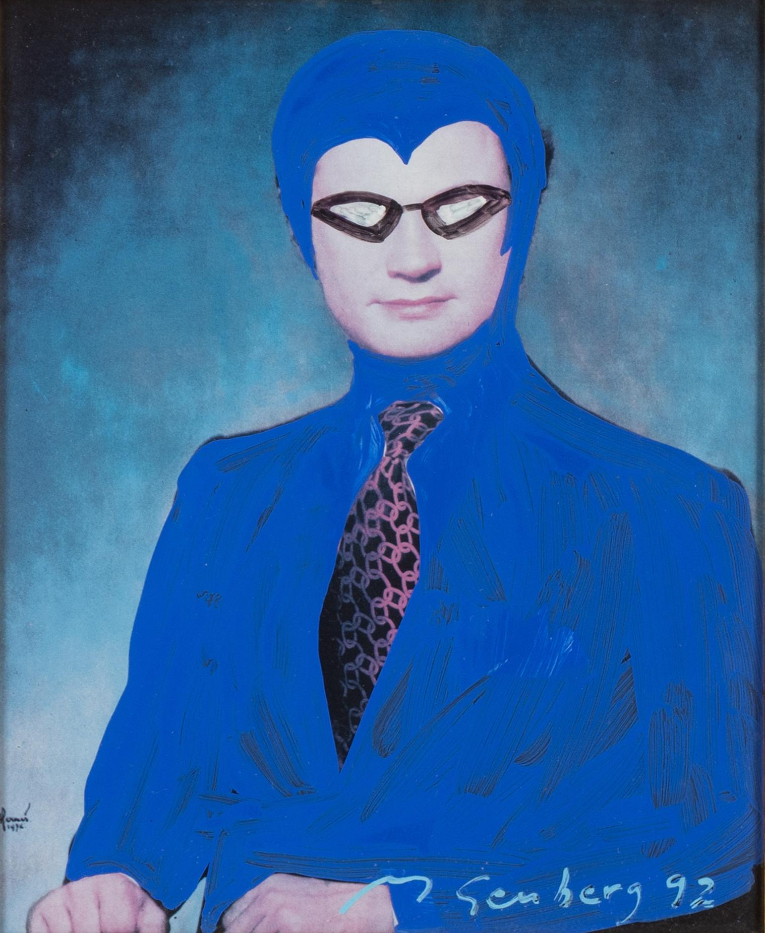 Mikael Genberg, signed and dated 92. Acrylic on paper.