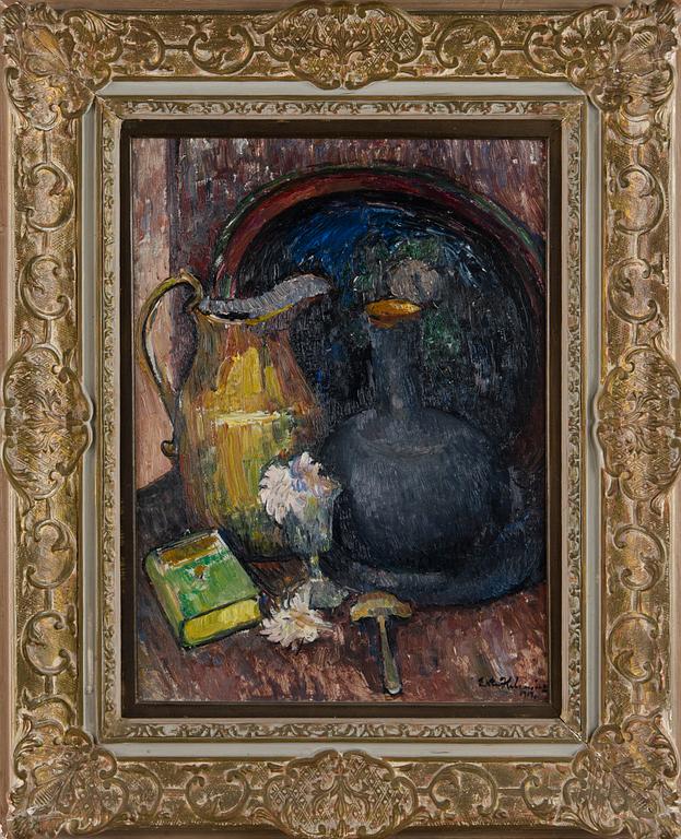 Ester Helenius, Asetelma.