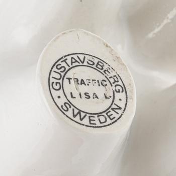 Lisa Larson, skulptur, stengods, ur serien "Traffic", Gustavsberg 1970-73.