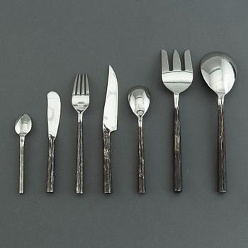 38 pieces steel cutlery, most Rangthong, Thailand.