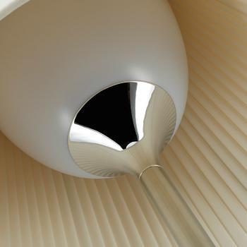 BORDSLAMPA, "Romeo Soft T1", Phillippe Starck, Flos, formgiven 1998.