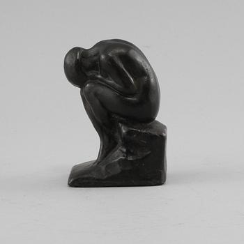 HALVAR FRISENDAHL, skulptur, brons, signerad.
