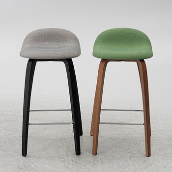 Two '3D' bar chairs, Gubi, Denmark.