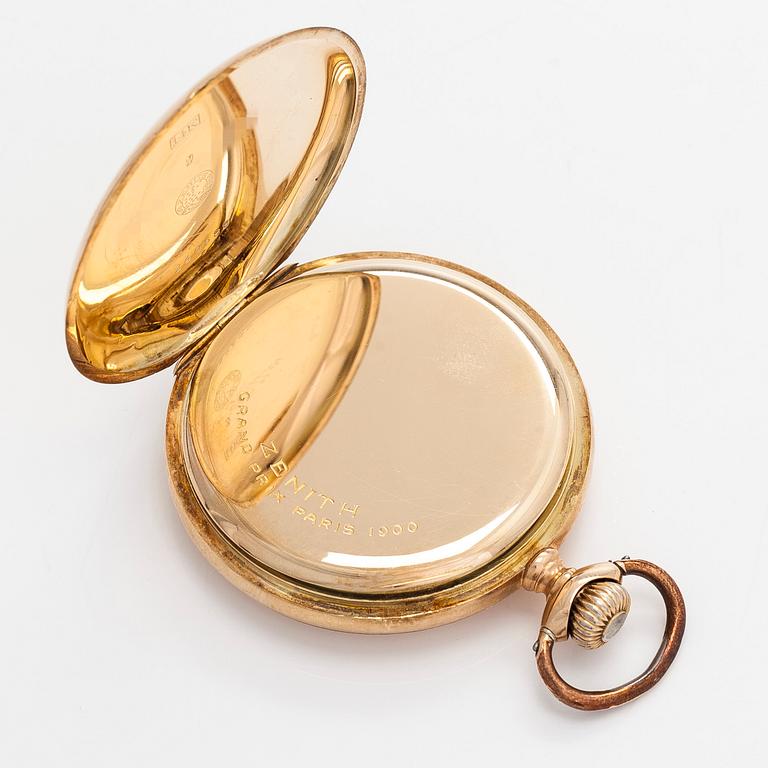 Zenith, taskukello, savonette, 52 mm.