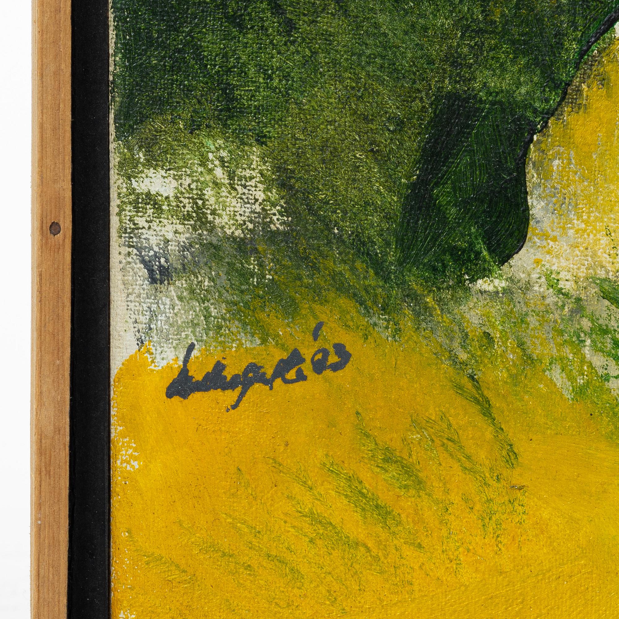 Dilip Dasgupta, Two landscapes.