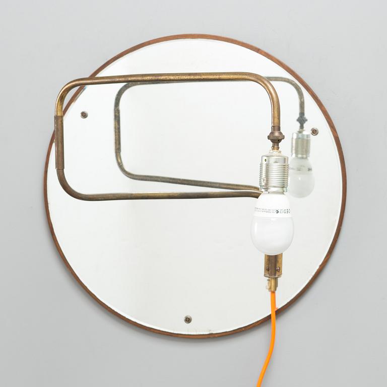 TEEMU SALONEN, A 'Mirror' sculpture/wall lamp signed Teemu Salonen 2016.