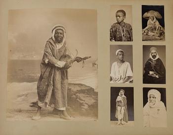 Album of photographs from Alger, late 19th century.