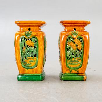 Garden stools, China, 20th century.