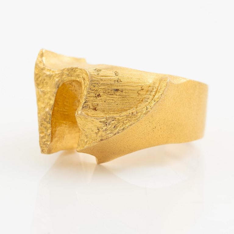Björn Weckström, a ring, 18K gold, Finland 1979. For Lapponia.