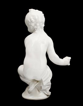 FIGUR, porslin, Meissen.