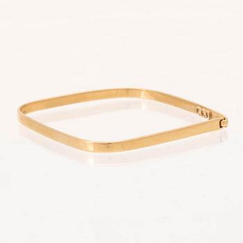 Armband 18K guld med runda briljantslipade diamanter.