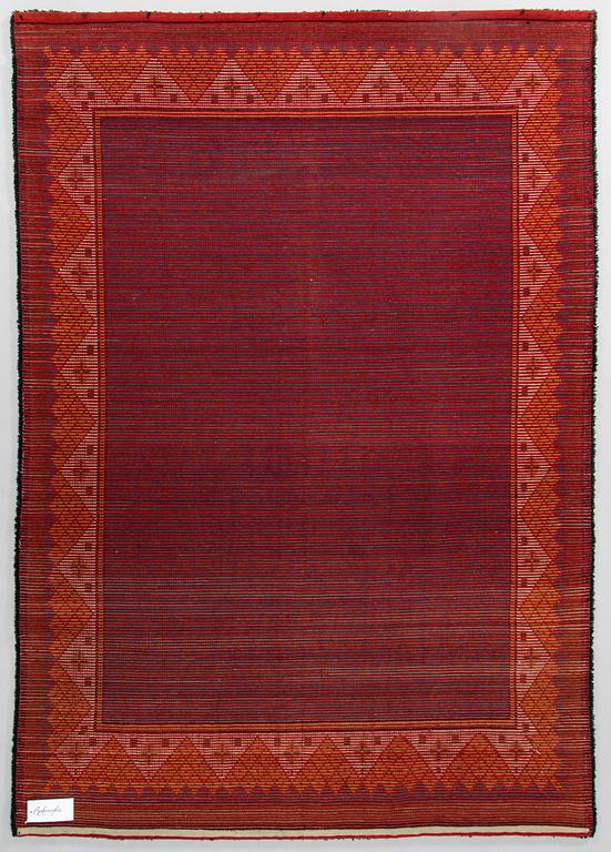 Ryamatta, 1930-tal. Ca 192 x x 135 cm.