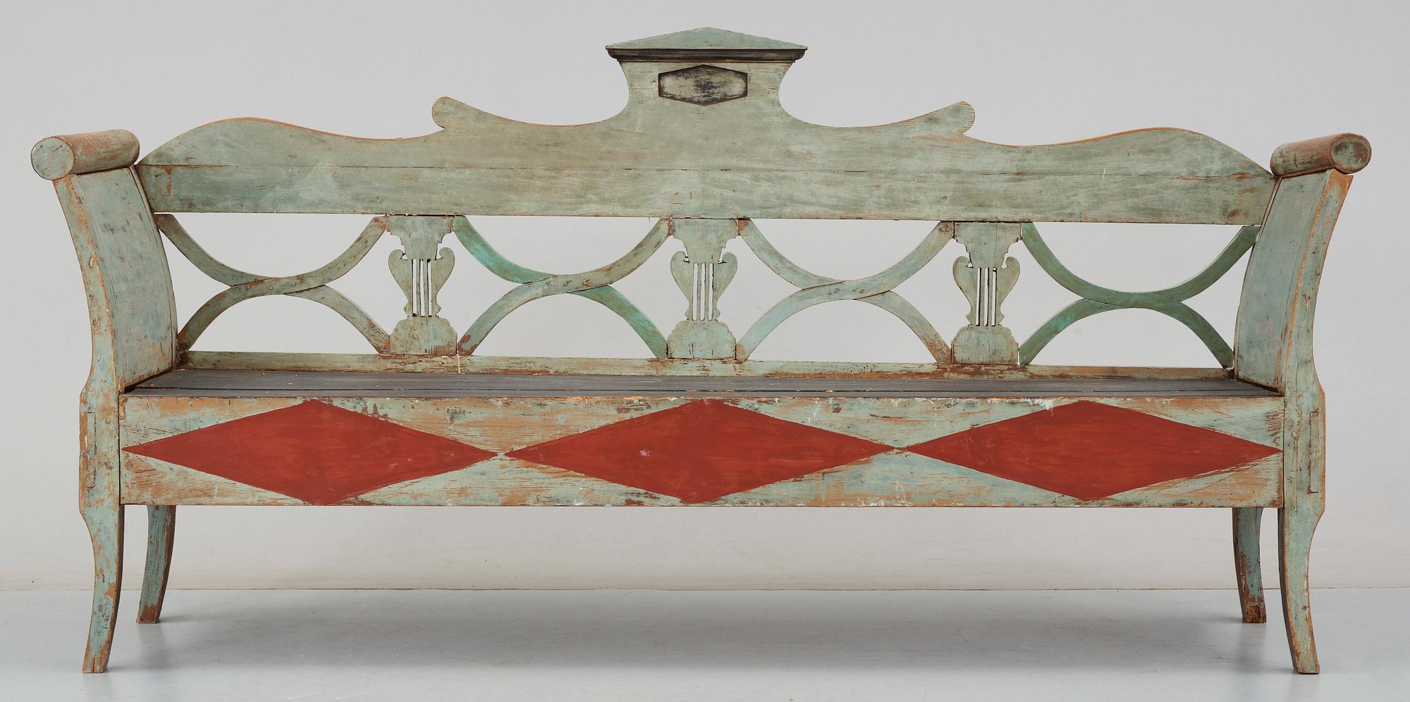 SOFFA, allmoge, Bergslagen, omkring 1800.