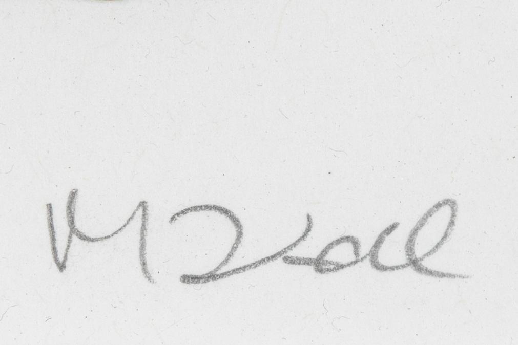 Makode Linde, färglitografi, signerad och numrerad 5/120.