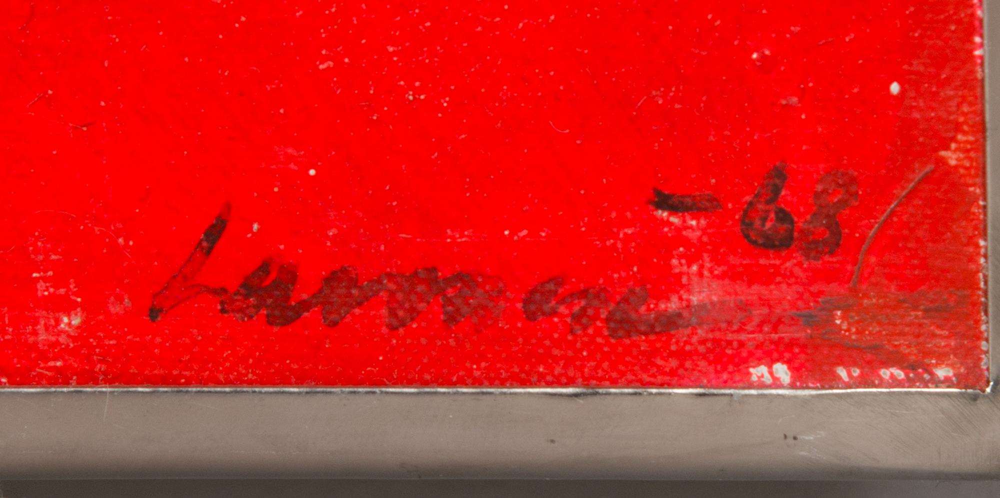 Ahti Lavonen, "Punainen neliö ja diagonaali".