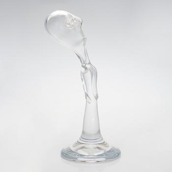 Johannes Rantasalo, a glass sculpture, signed 2008.