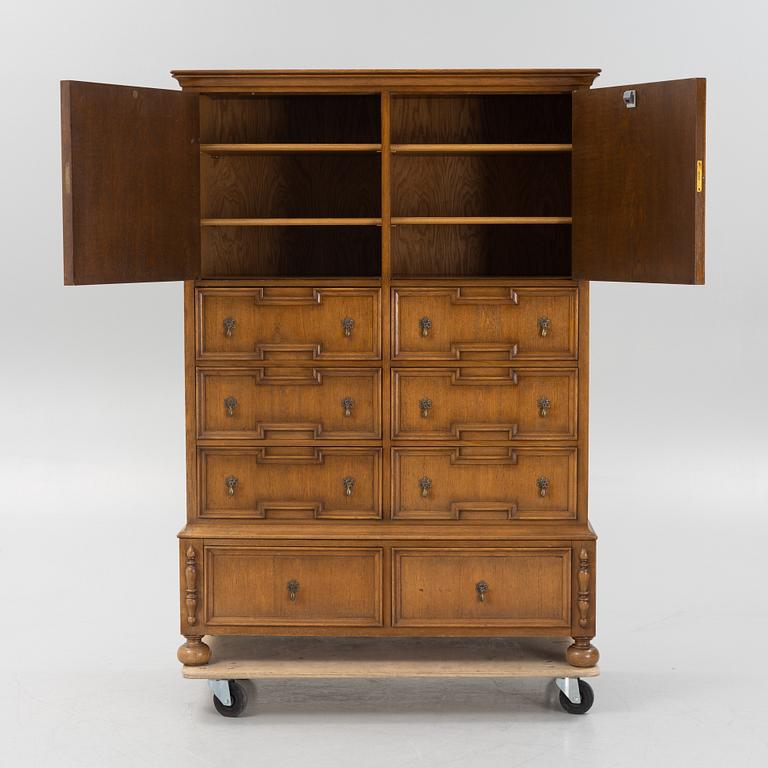 A cabinet, Nordiska Kompaniet, Sweden, dated 1918.