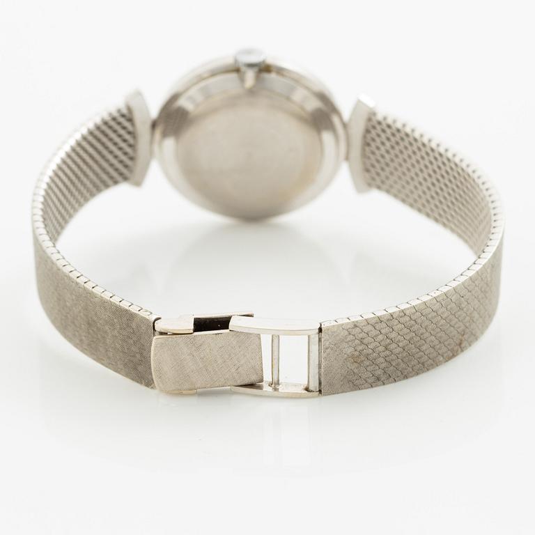 Chopard, armbandsur, 18K vitguld, 24,5 mm.