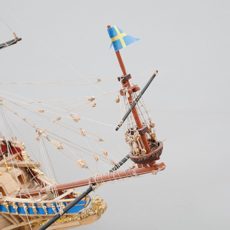 A model ship, "Vasa", second half of the 20th century.