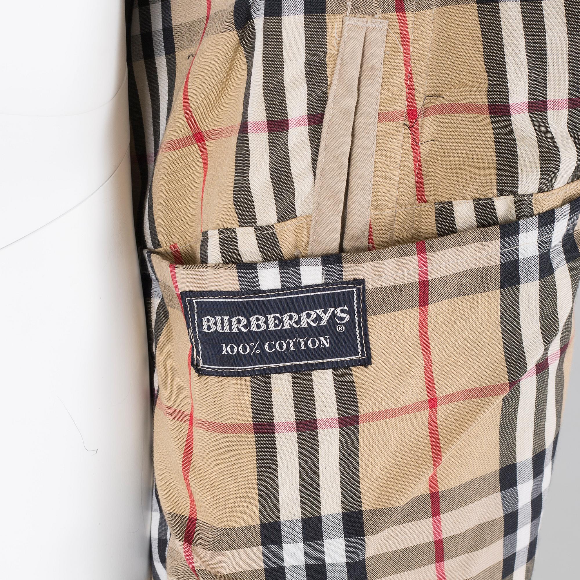 BURBERRY, trenchcoat, herr.