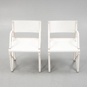 Lars Liljekvist, karmstolar, ett par, 2000-tal.