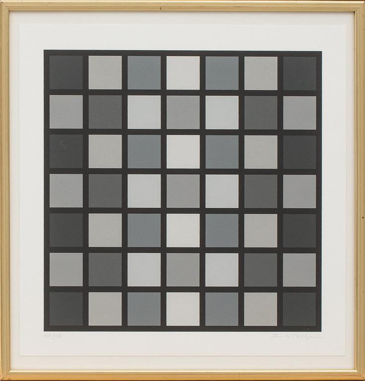 JACOB DAHLGREN, färgserigrafi, signerad och numrerad 150/150.