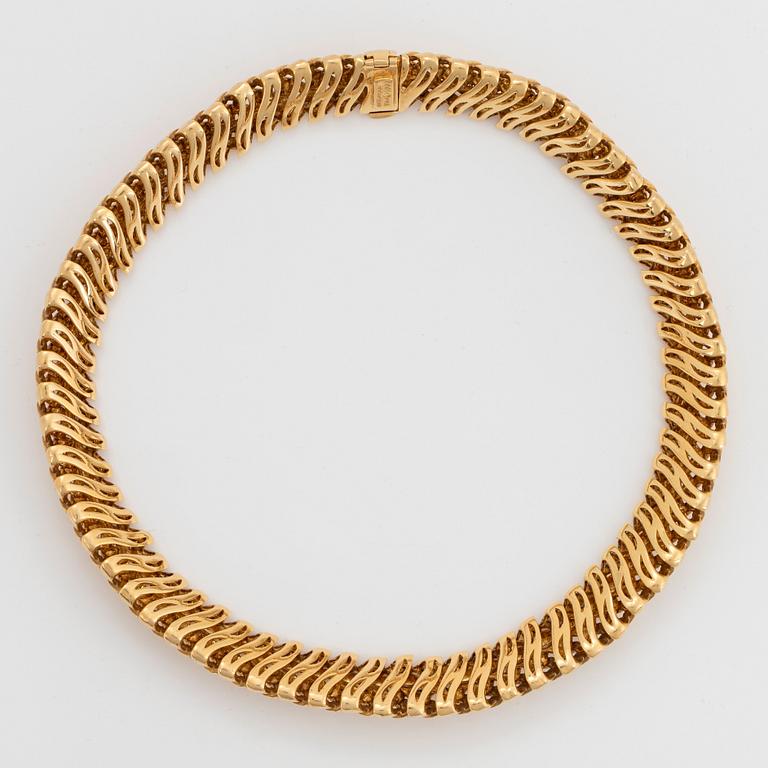 Tiffany collier 18K guld "Vannerie".