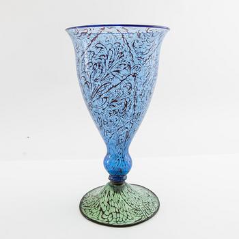 Edward Hald, Graal vase Orrefors early 20th century unsigned.