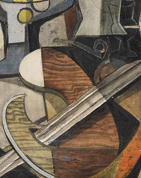 Gustav Mägi, Cubist still life.