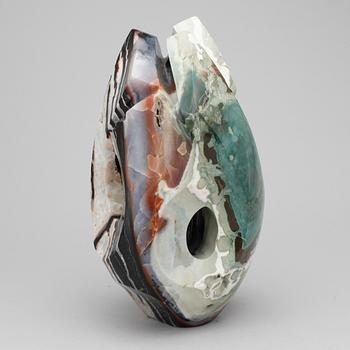 SKULPTUR, onyx, enl uppgift Romolo Grassi, Italien.