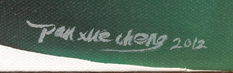 Pan Xuecheng, "Orchard Flowers", 2012.