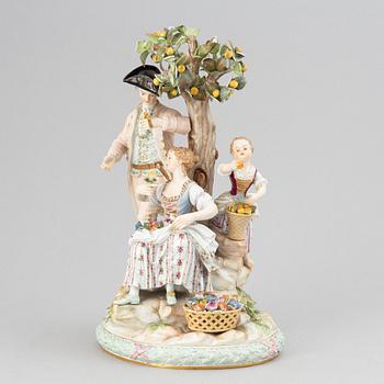 A Meissen porcelain figurine, second half of the 19th-century.