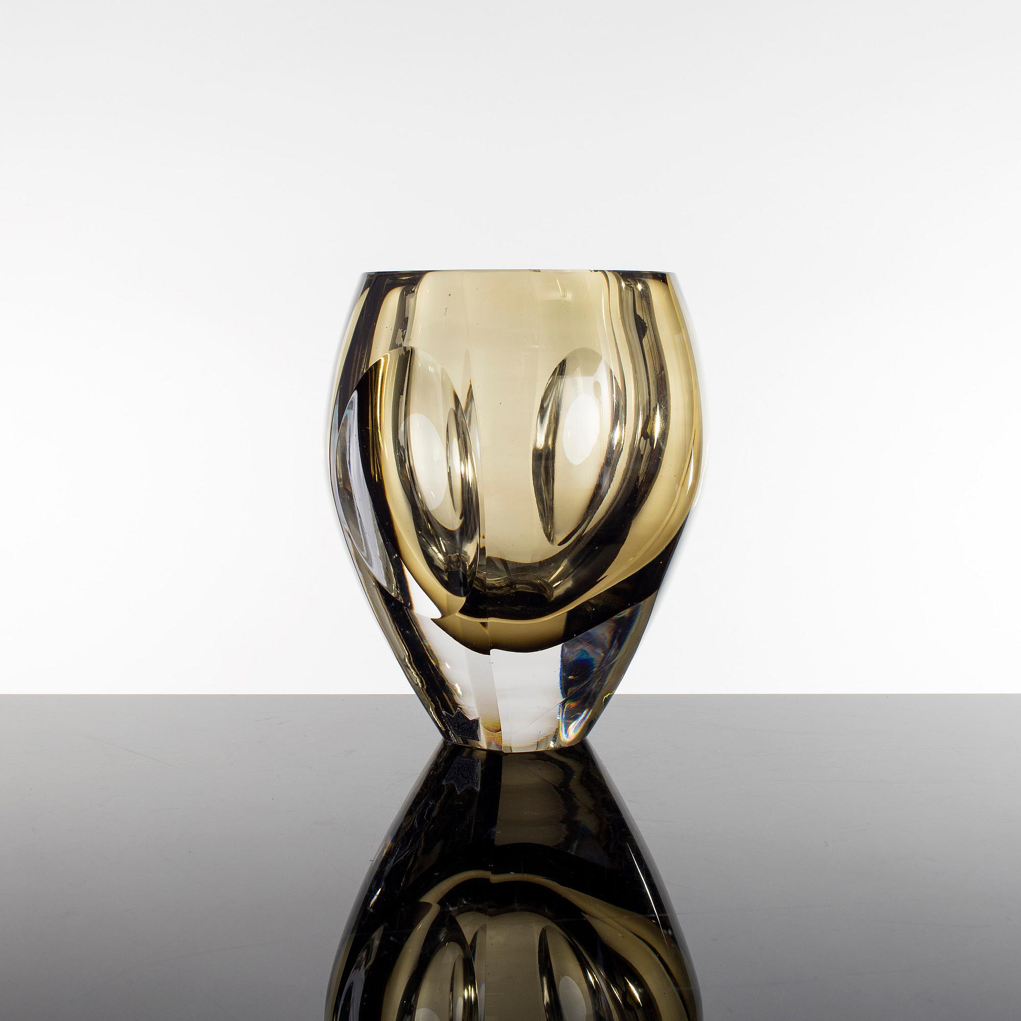 MONA MORALES-SCHILDT, vas, glas, "Ventana", Kosta, signerad.