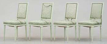 STOLAR, 4st, gustaviansk stil, tidigt 1900-tal.