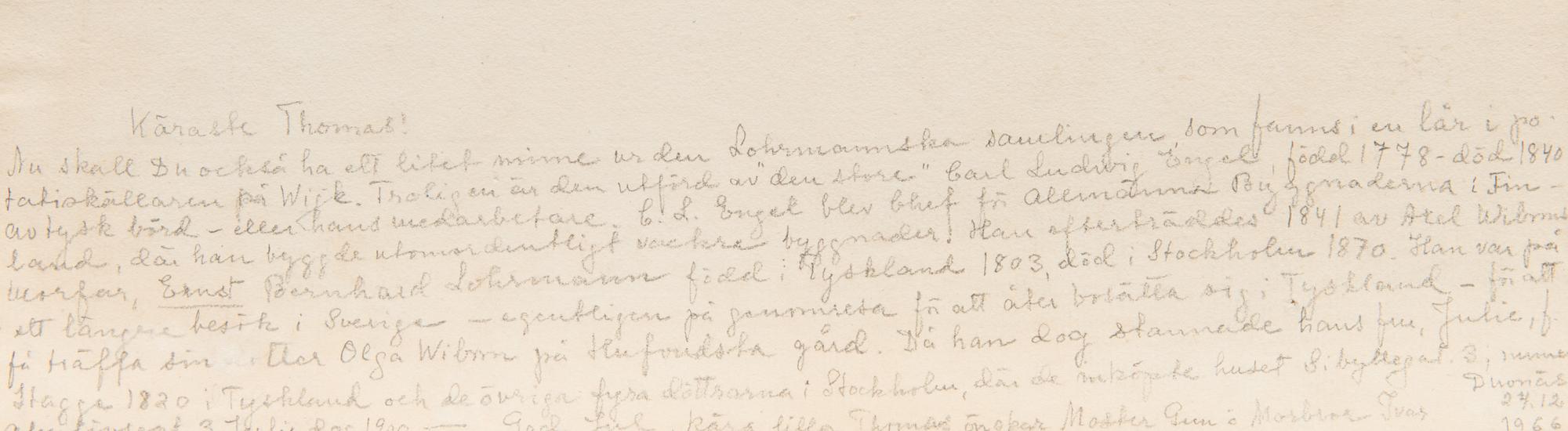 AKVARELLER/RITNINGAR, 3 st. tillskrivan Carl Ludwig Engel (1778-1840), ej signerade.