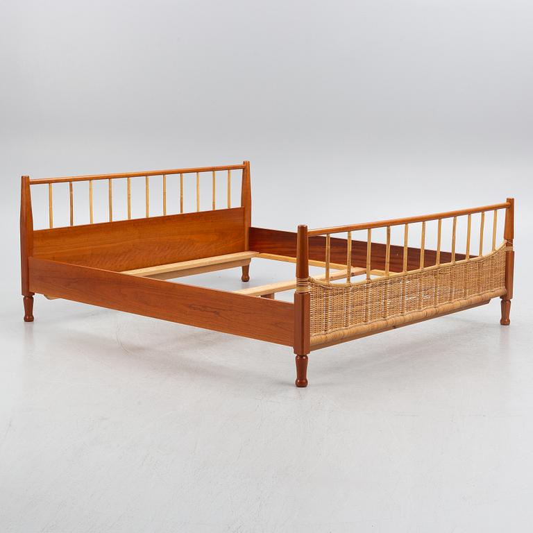 Josef Frank, a model B 949 bedframe, Firma Svenskt Tenn, Sweden.